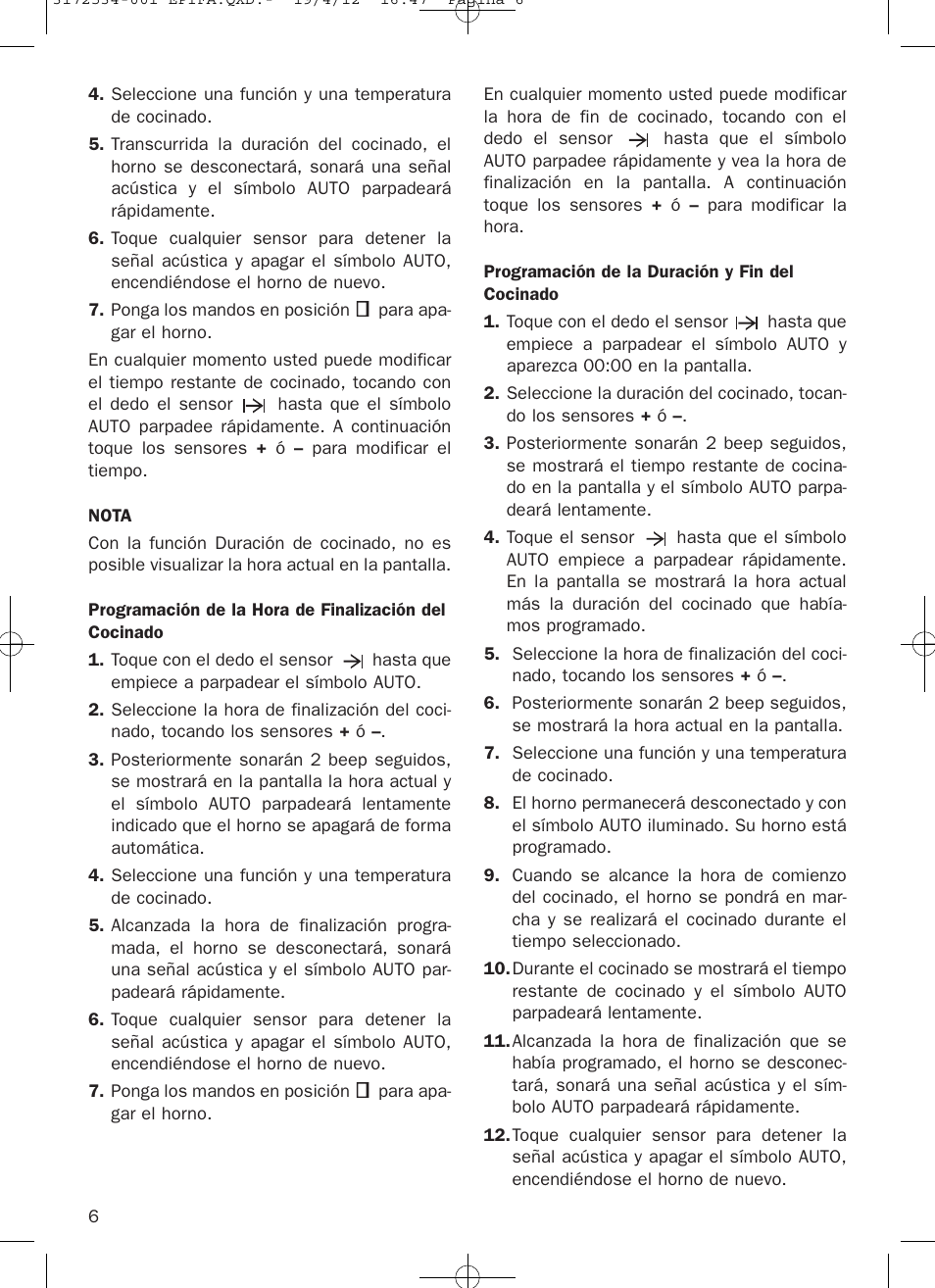 Teka Hydroclean HKL 840 User Manual | Page 6 / 40