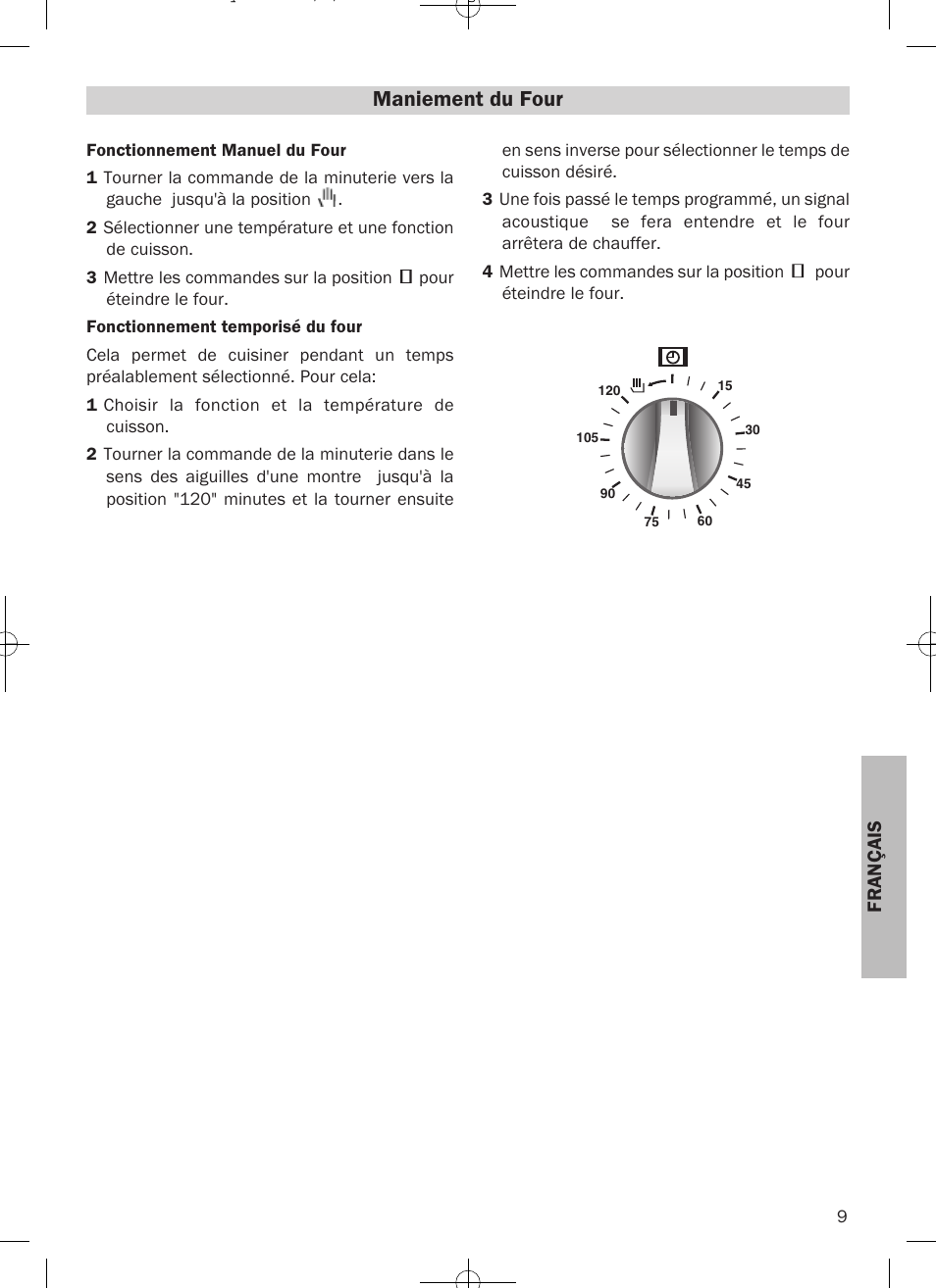 Maniement du four | Teka HKE 535 User Manual | Page 9 / 14