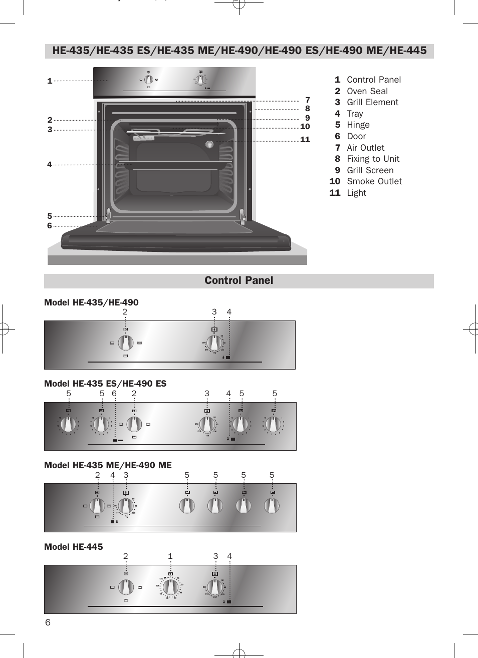 Teka HE 435 ME User Manual | Page 6 / 12