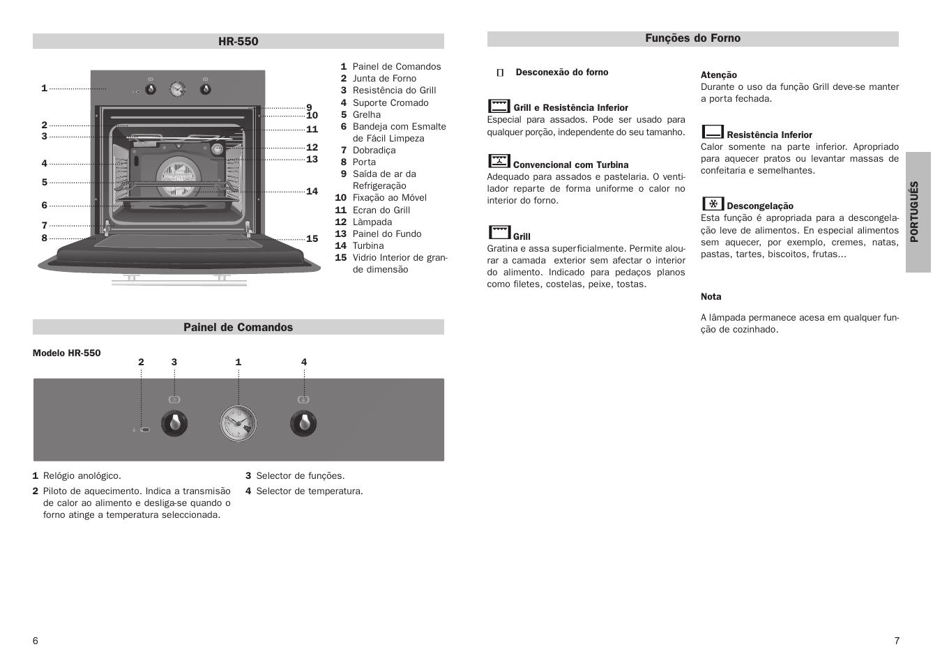 Teka HR 550 User Manual | Page 4 / 9