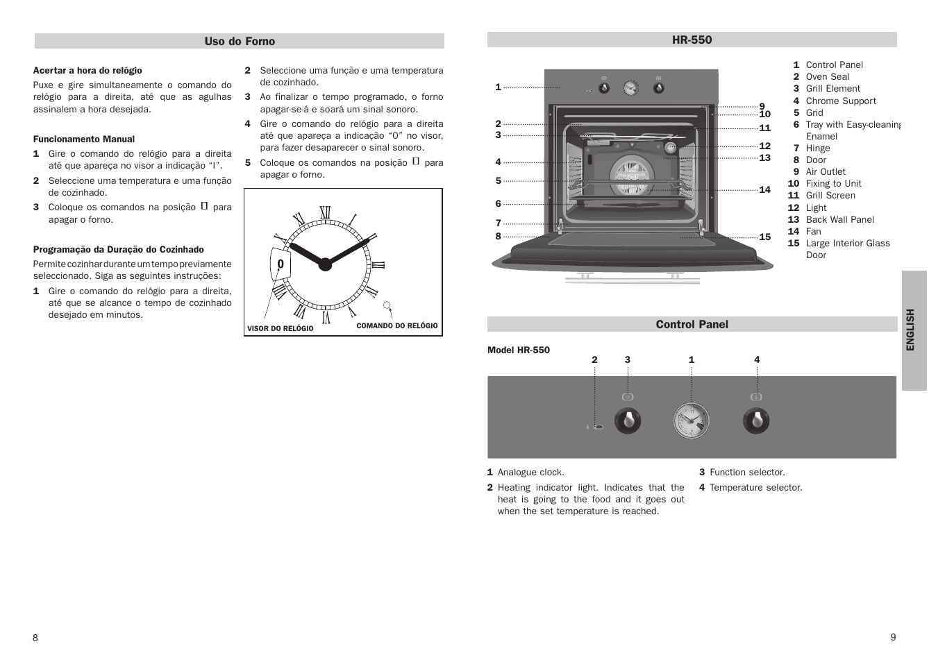 Teka HR 550 User Manual | Page 5 / 9