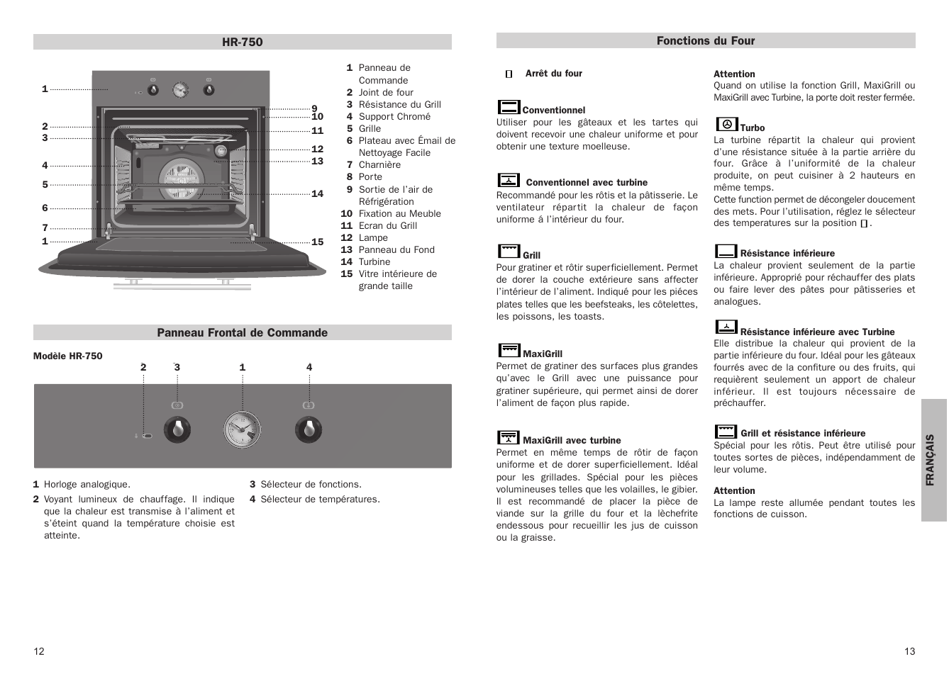 Teka HR 750 User Manual | Page 7 / 10