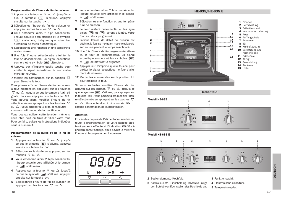 Teka HE 635 User Manual | Page 10 / 13