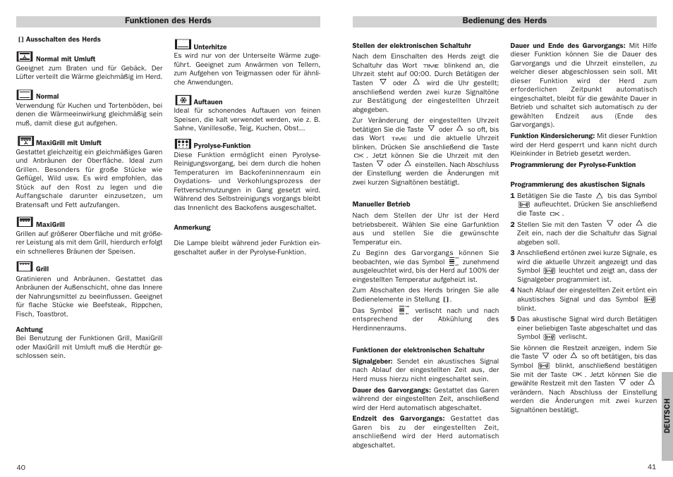 Teka HPE 635 User Manual | Page 21 / 25