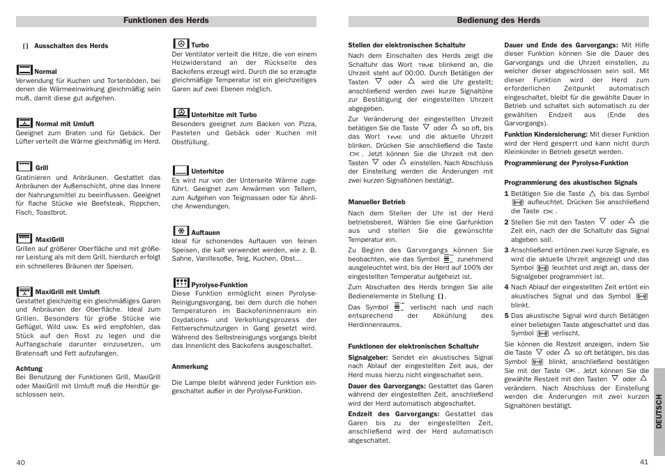 Teka HPE 735 User Manual | Page 21 / 25