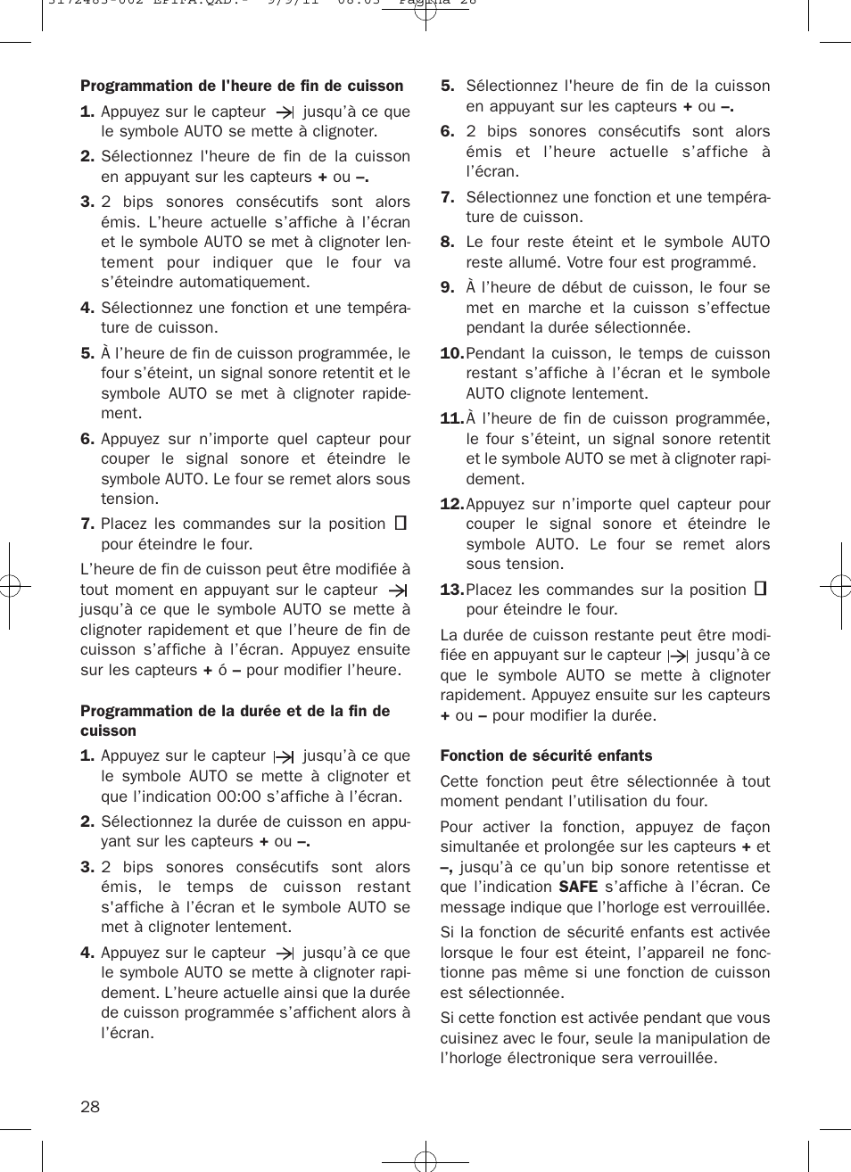 Teka Hydroclean HL 840 User Manual | Page 28 / 40