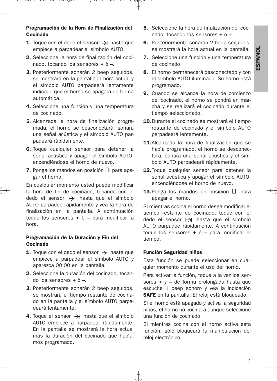 Teka Hydroclean HL 840 User Manual | Page 7 / 40