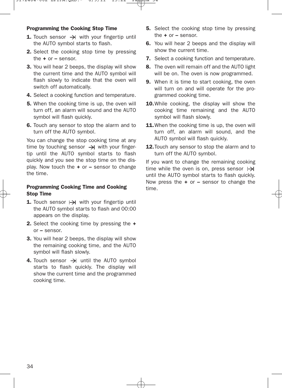 Teka Hydroclean HL 870 User Manual | Page 34 / 74