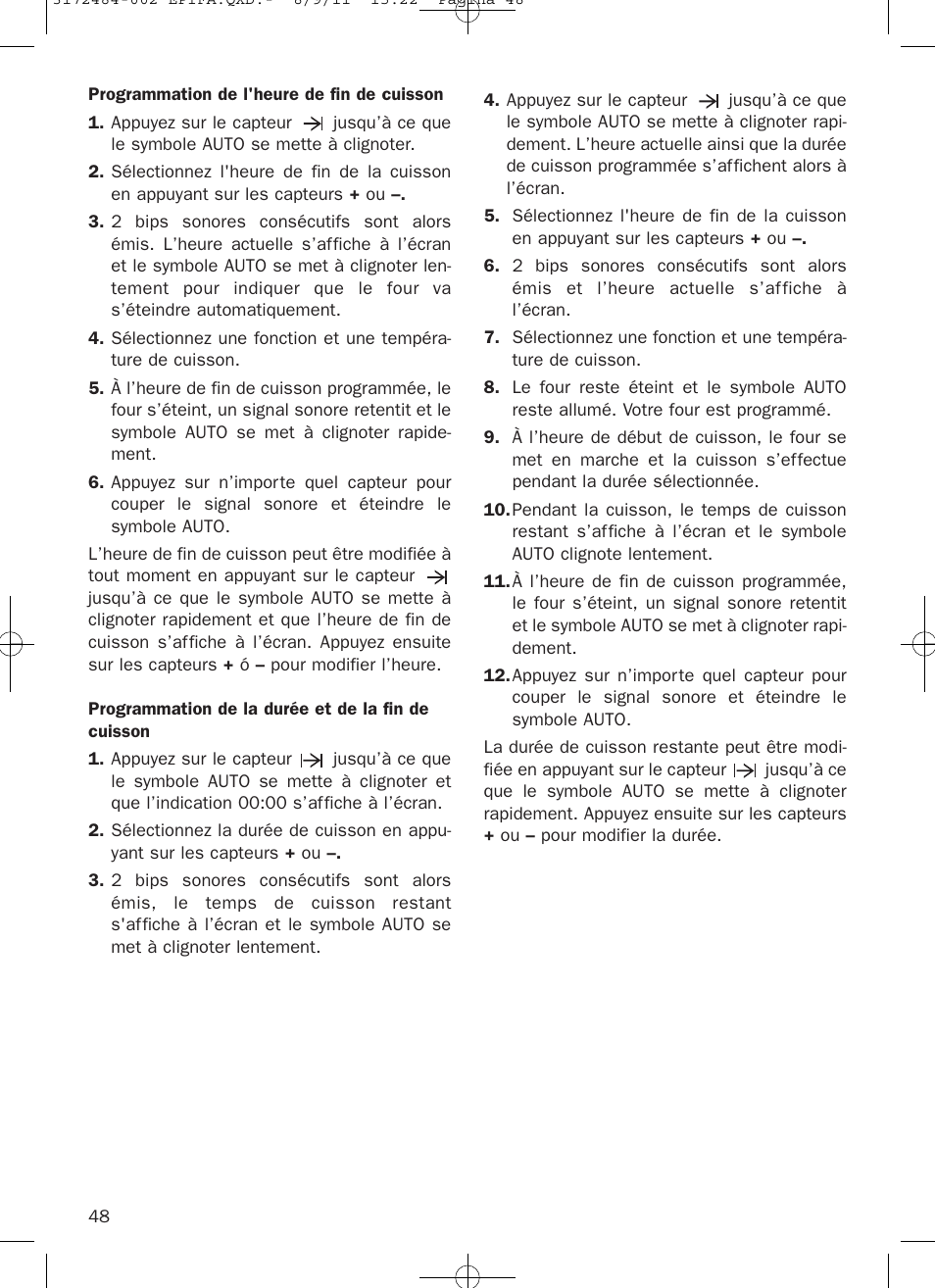 Teka Hydroclean HL 870 User Manual | Page 48 / 74