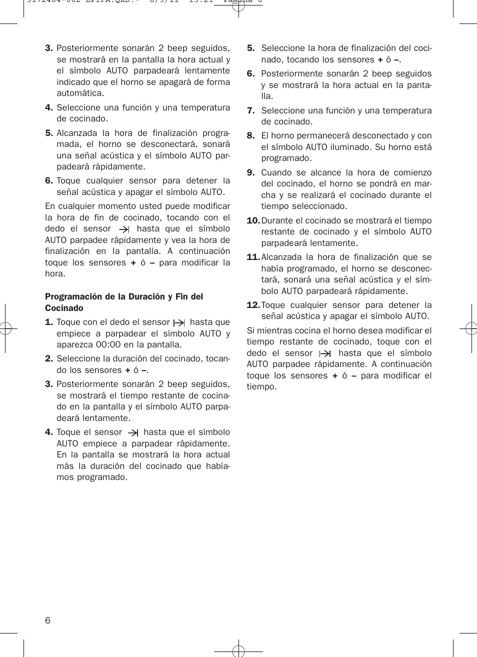 Teka Hydroclean HL 870 User Manual | Page 6 / 74