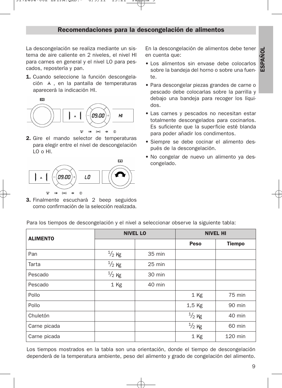 Teka Hydroclean HL 870 User Manual | Page 9 / 74