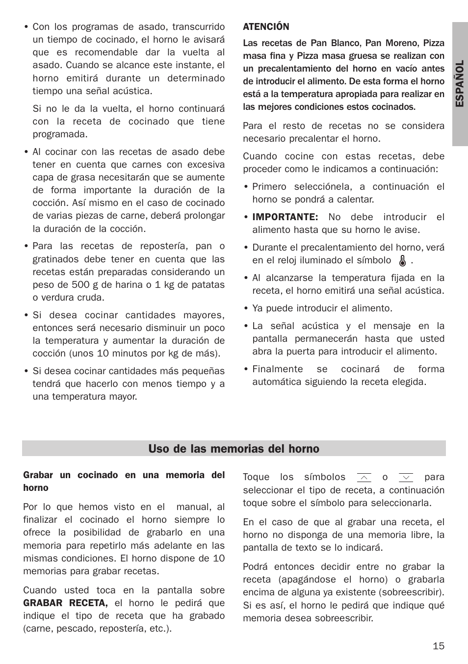 Teka Hydroclean HL 890 User Manual | Page 15 / 92