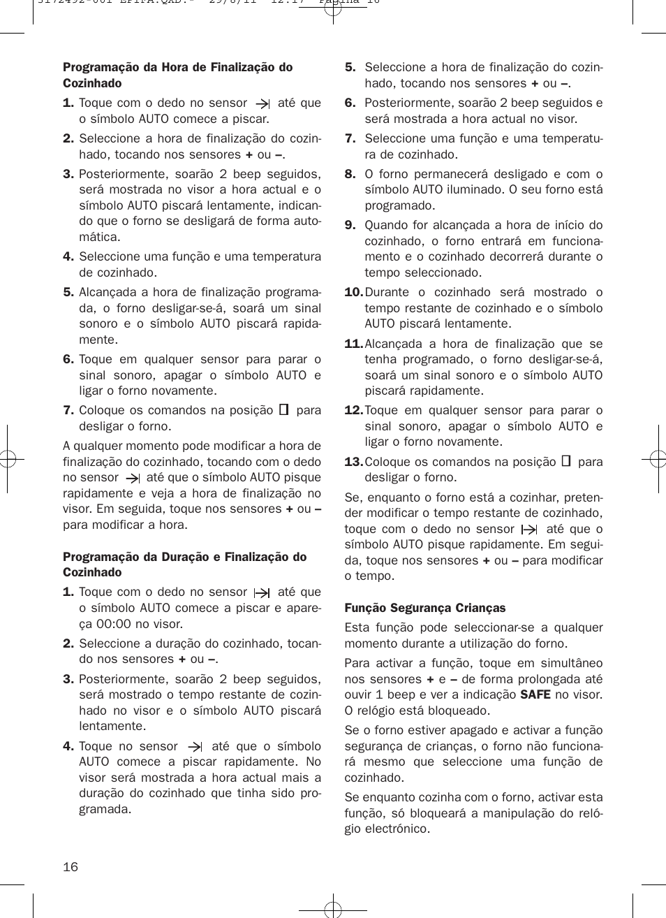 Teka HPL 830 User Manual | Page 16 / 48