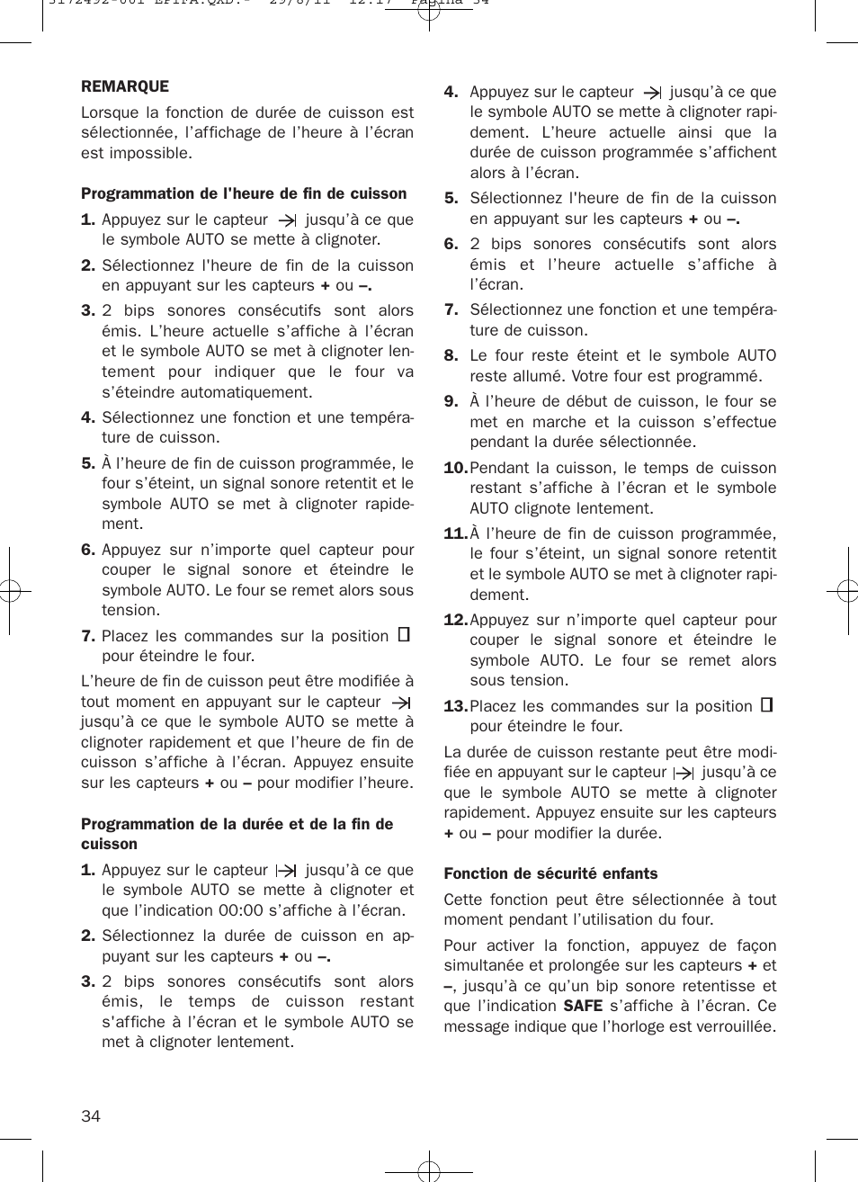 Teka HPL 830 User Manual | Page 34 / 48