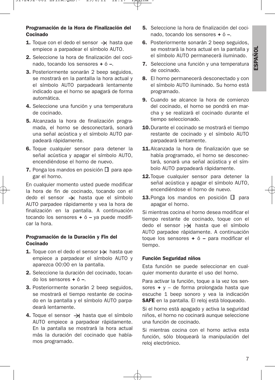 Teka HPL 830 User Manual | Page 7 / 48