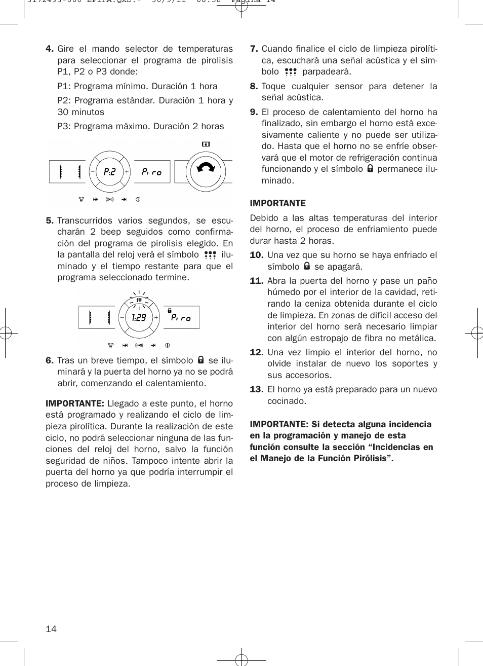 Teka HPL 870 User Manual | Page 14 / 84