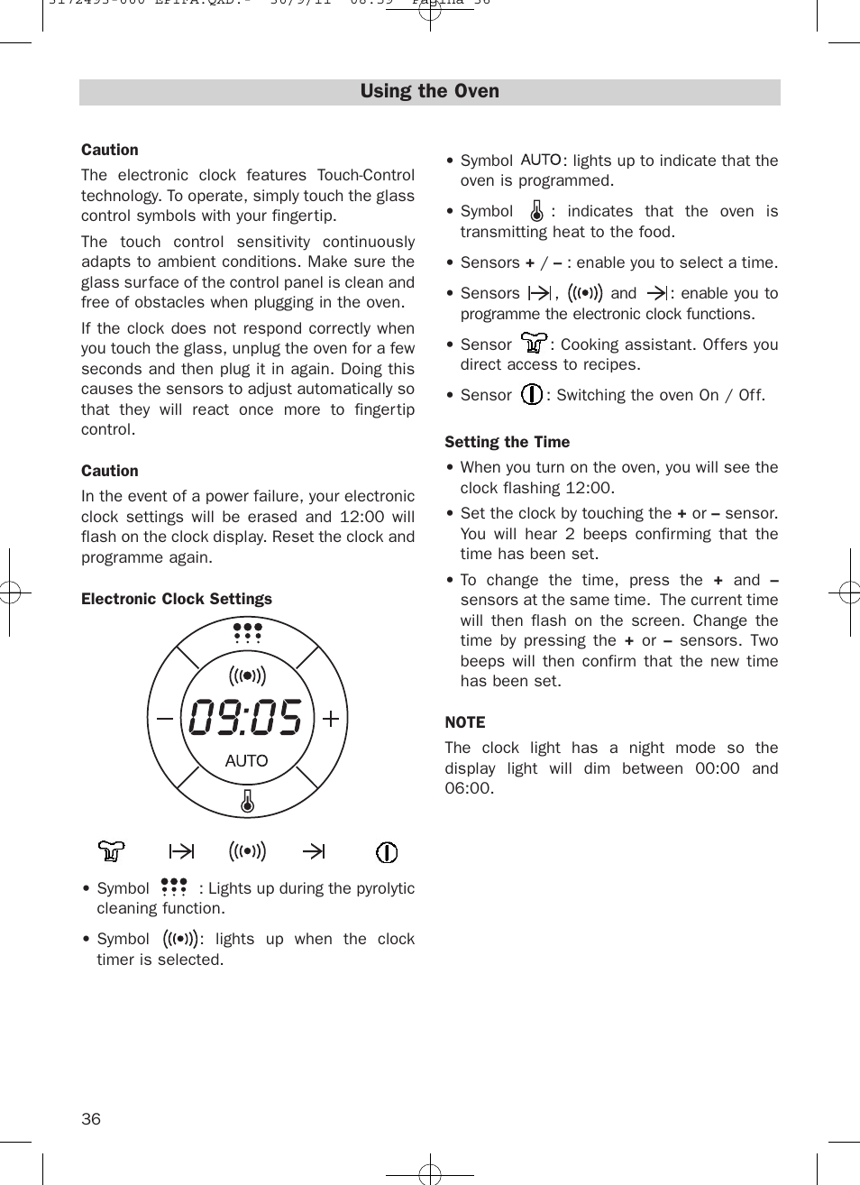 Using the oven | Teka HPL 870 User Manual | Page 36 / 84