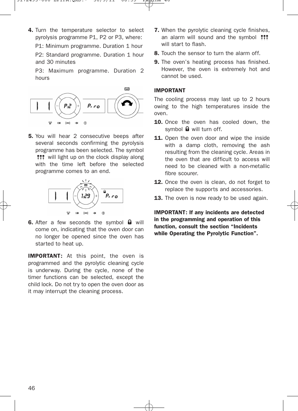 Teka HPL 870 User Manual | Page 46 / 84