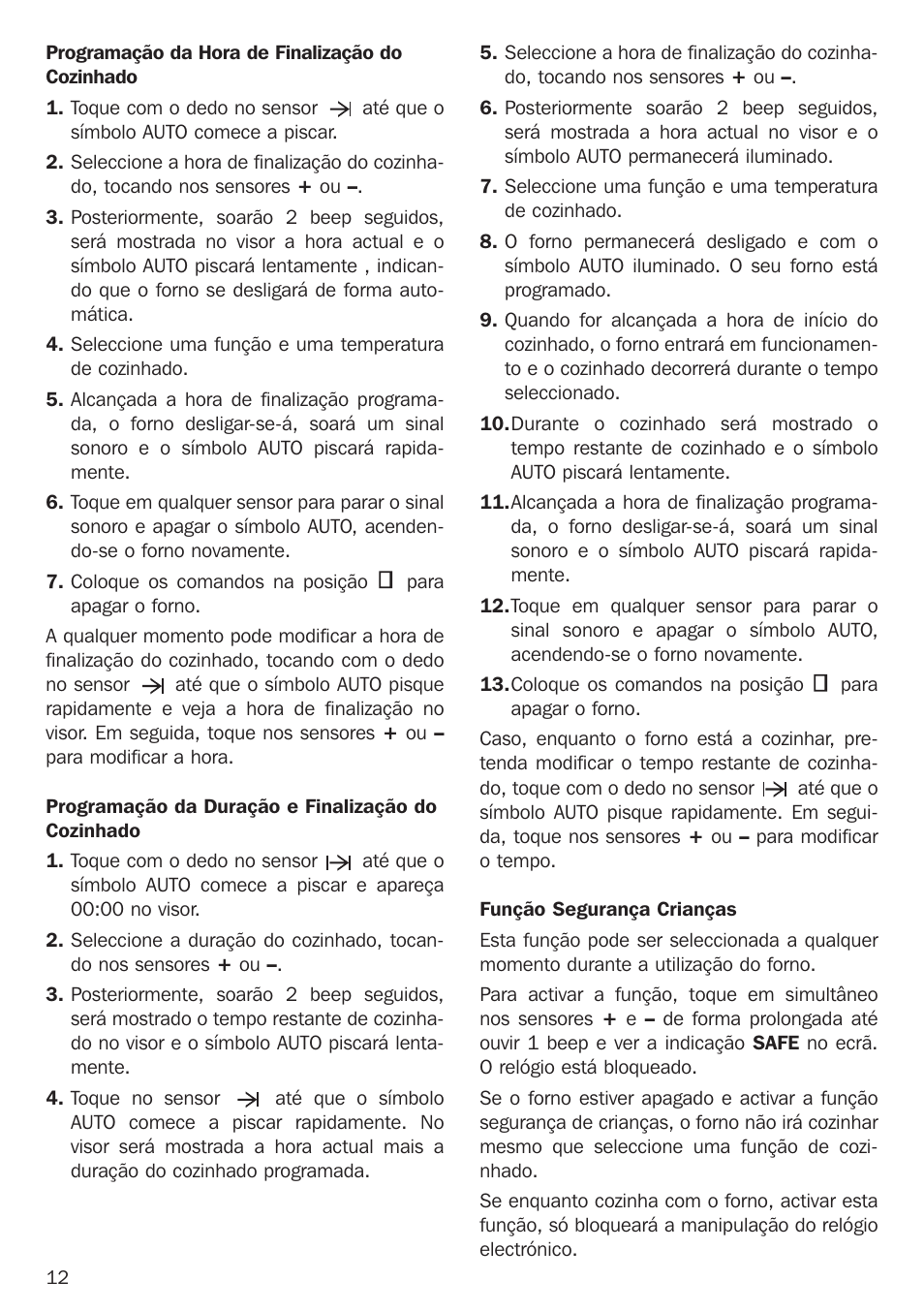 Teka Combo HL 45.15 User Manual | Page 12 / 32