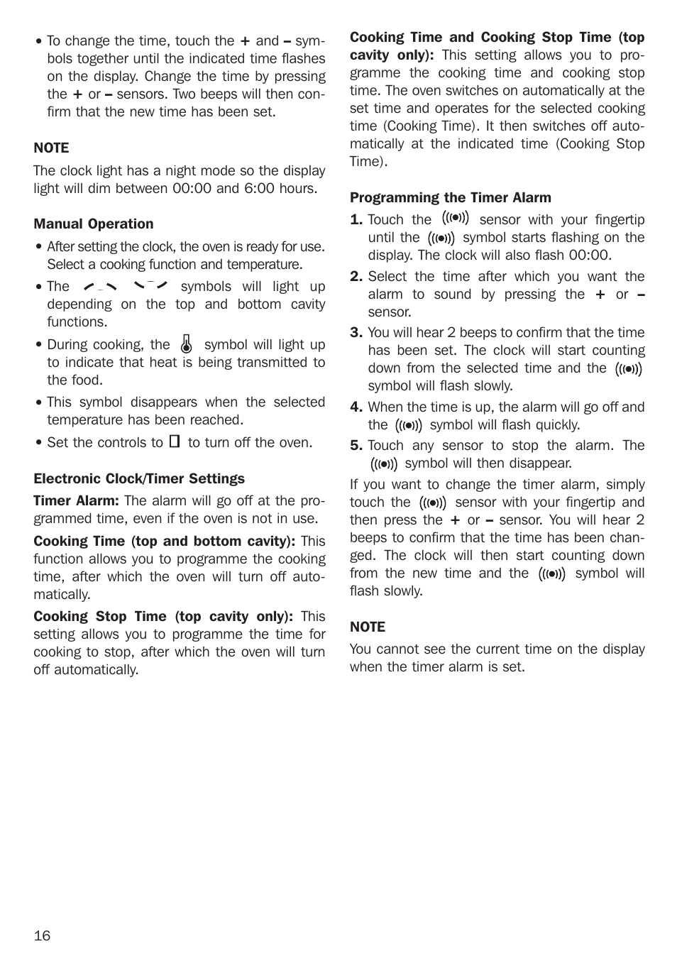 Teka Combo HL 45.15 User Manual | Page 16 / 32