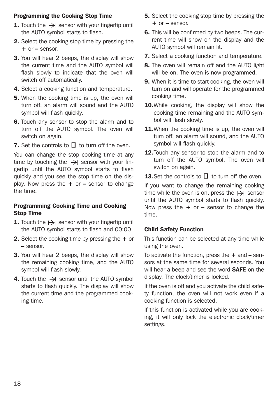 Teka Combo HL 45.15 User Manual | Page 18 / 32