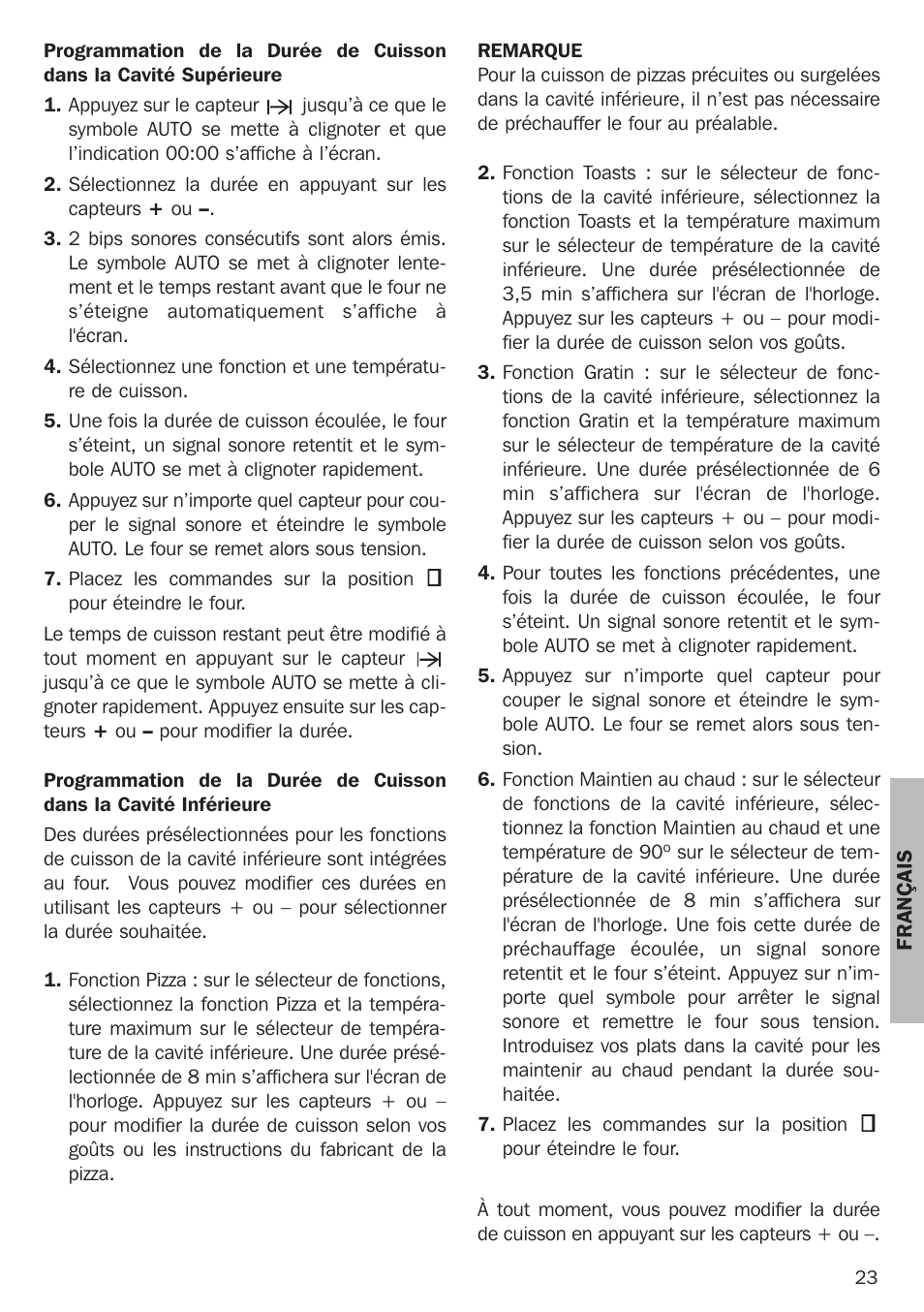 Teka Combo HL 45.15 User Manual | Page 23 / 32