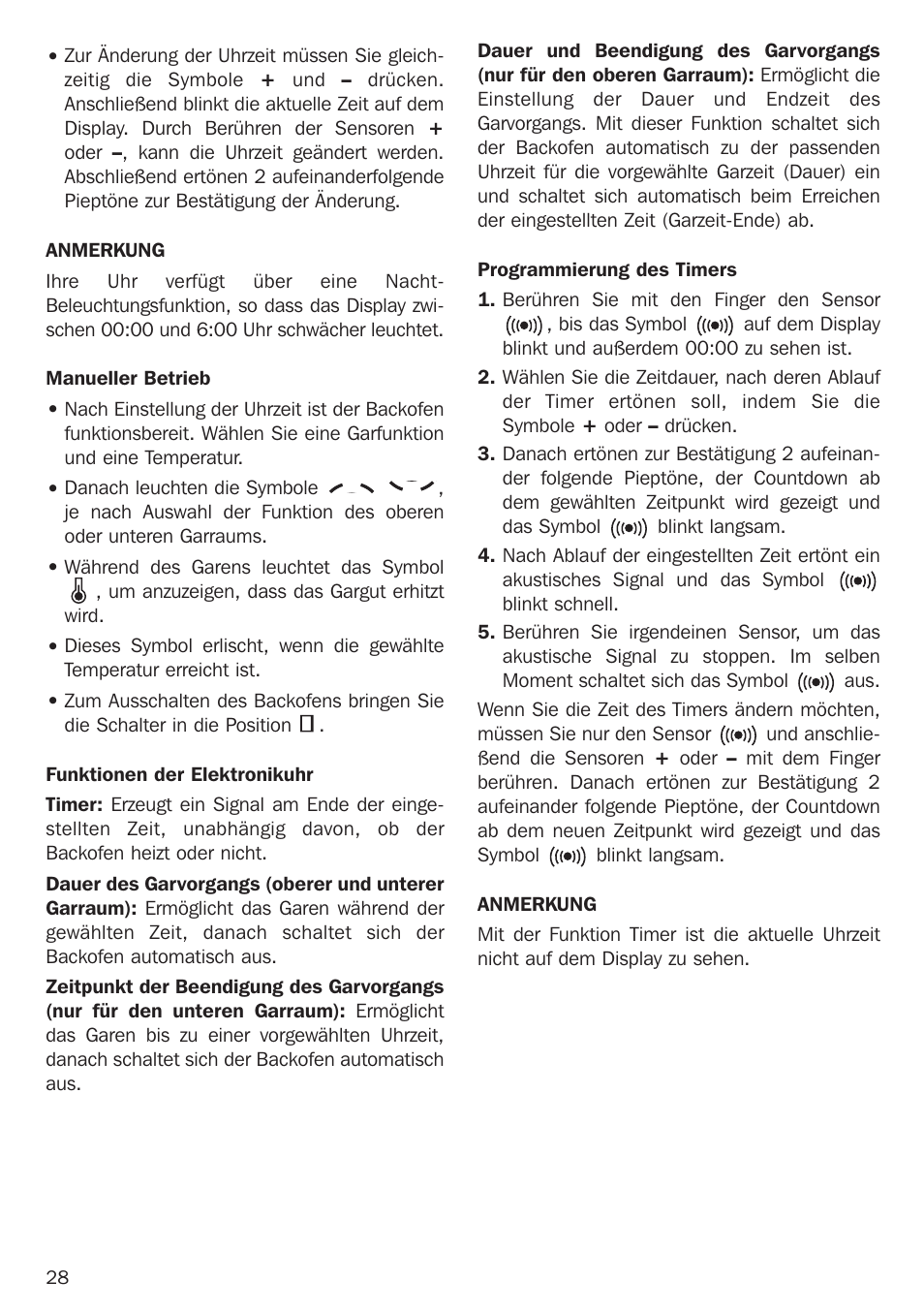 Teka Combo HL 45.15 User Manual | Page 28 / 32