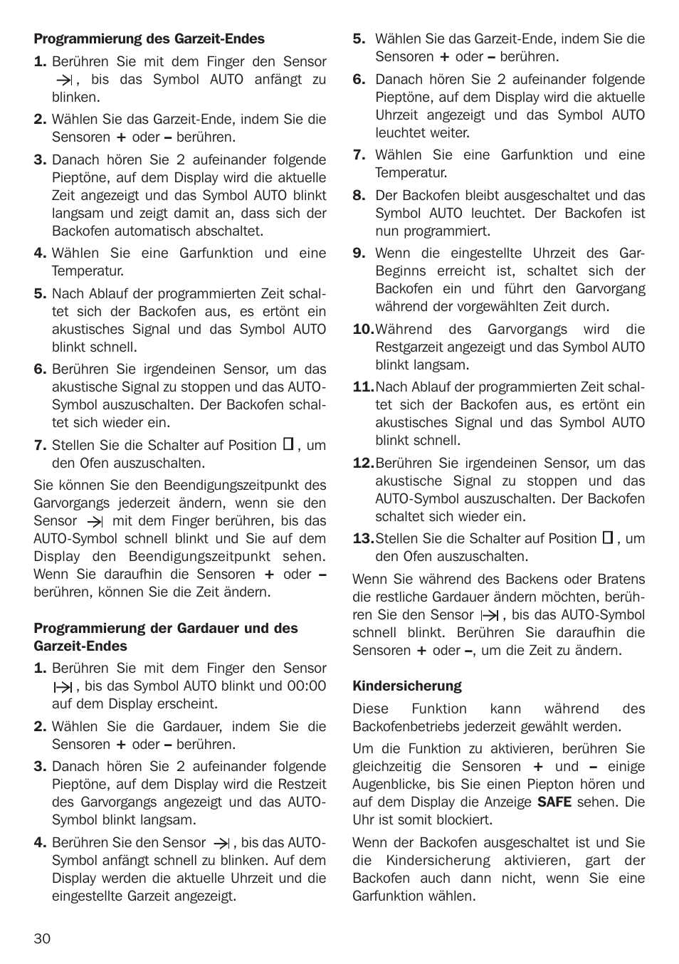 Teka Combo HL 45.15 User Manual | Page 30 / 32
