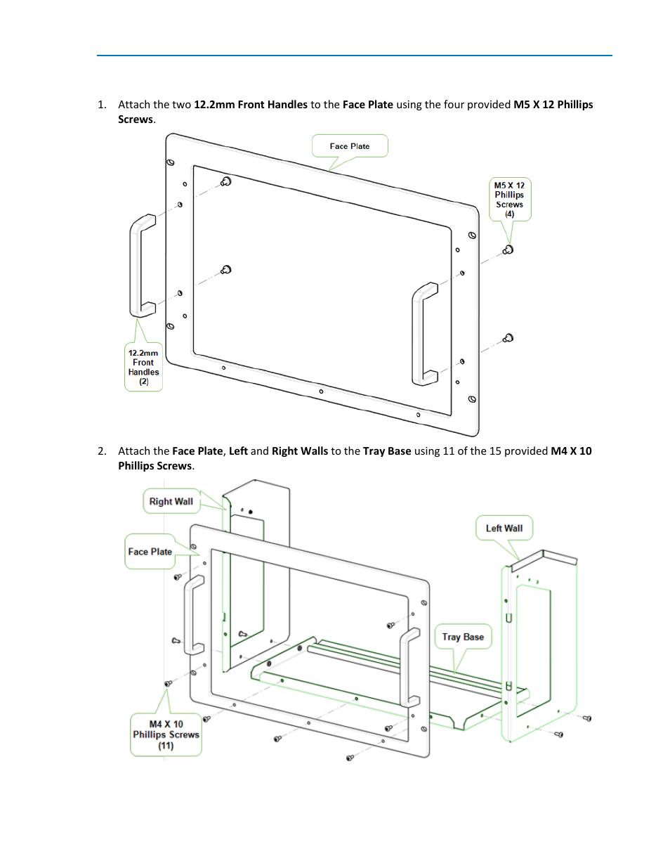 Installation procedure | Teledyne LeCroy HDO Oscilloscope Rackmount User Manual | Page 9 / 14