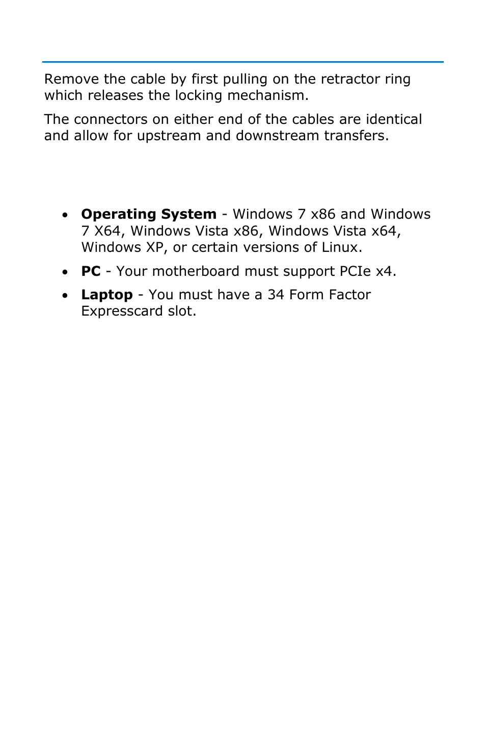 System requirements | Teledyne LeCroy LSIB-1 Host Interfaces User Manual | Page 10 / 44
