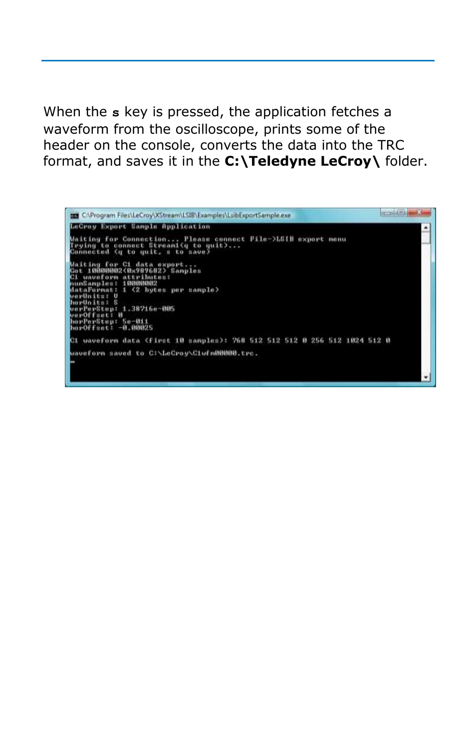 Teledyne LeCroy LSIB-1 Host Interfaces User Manual | Page 31 / 44