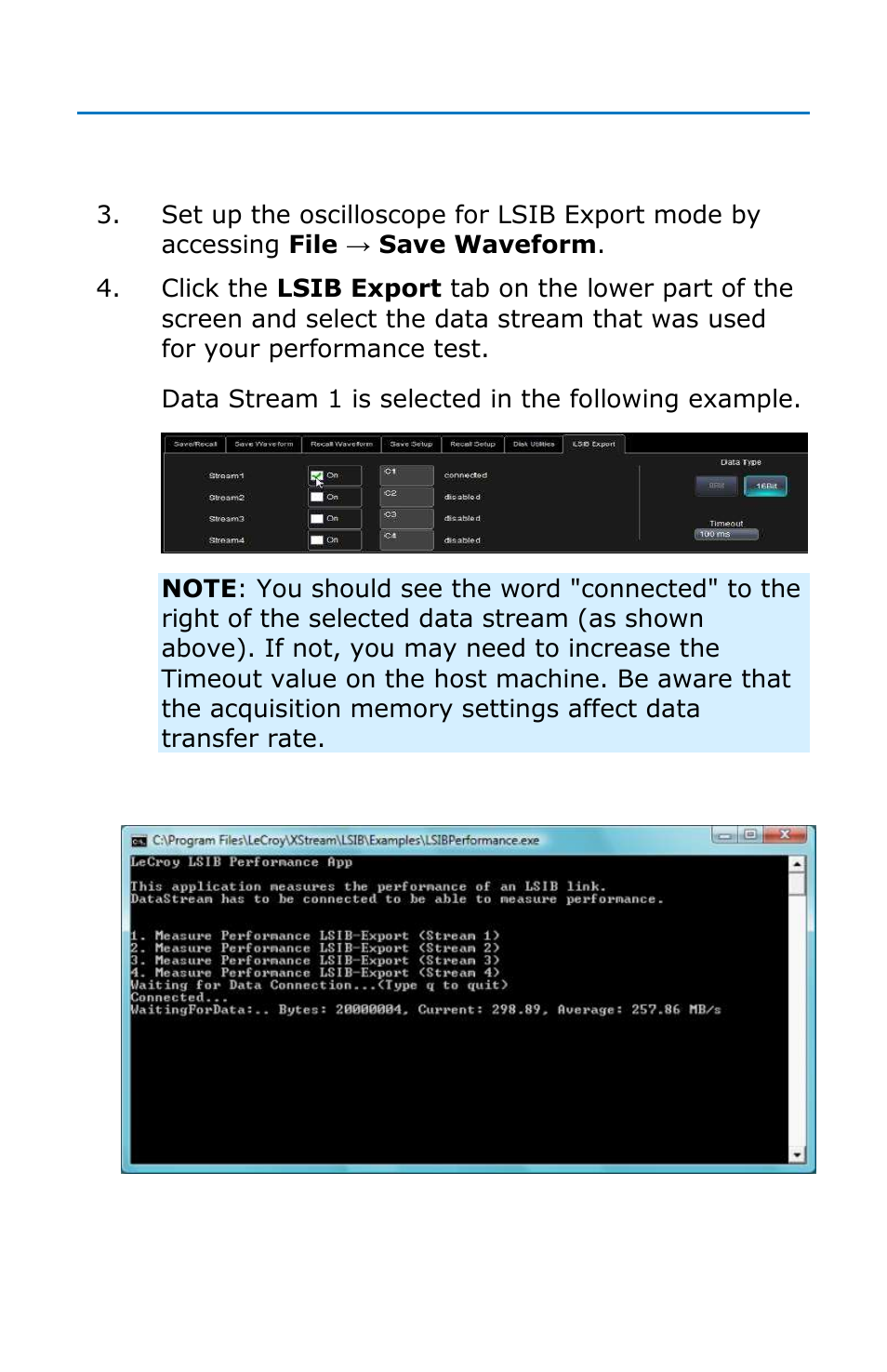 Teledyne LeCroy LSIB-1 Host Interfaces User Manual | Page 36 / 44