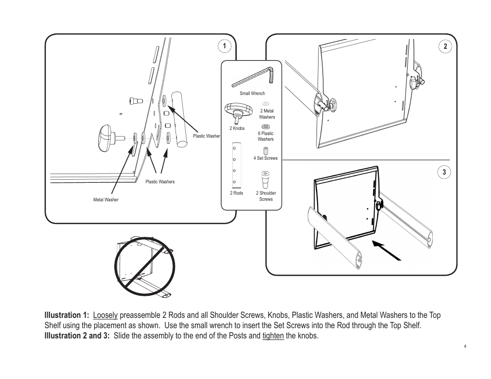 Teledyne LeCroy OC1021 Oscilloscope Cart User Manual | Page 4 / 9