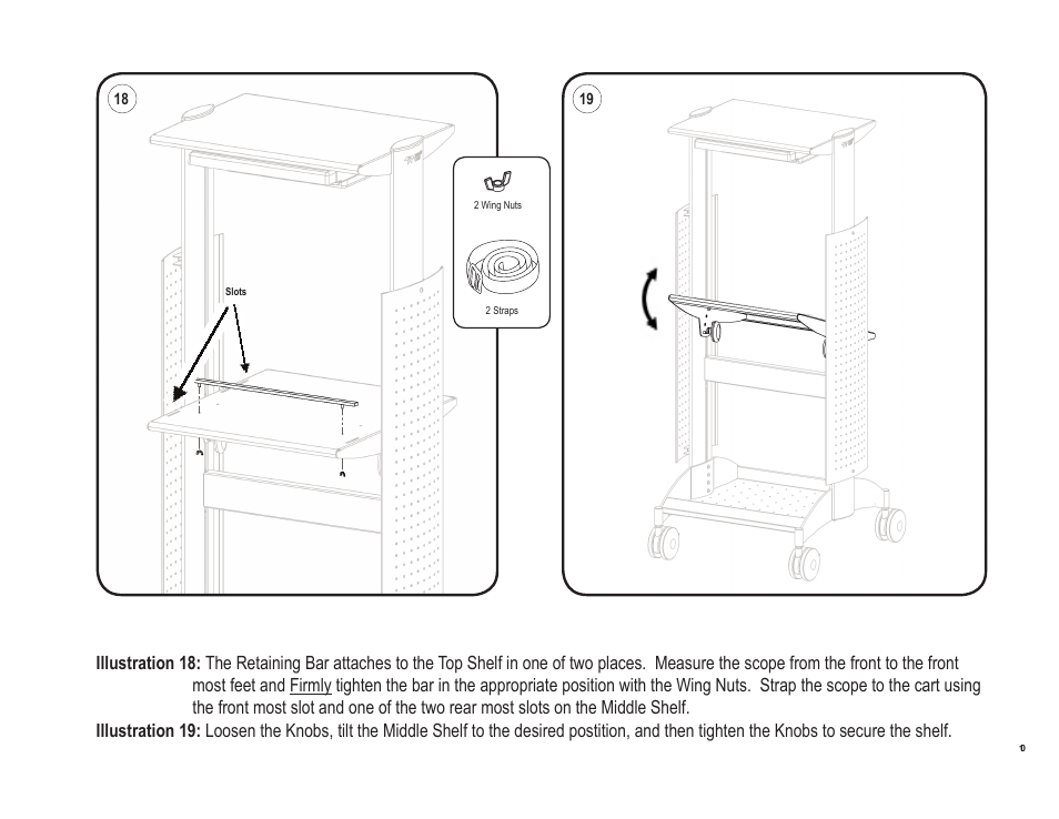 Teledyne LeCroy OC1024 Oscilloscope Cart User Manual | Page 10 / 10