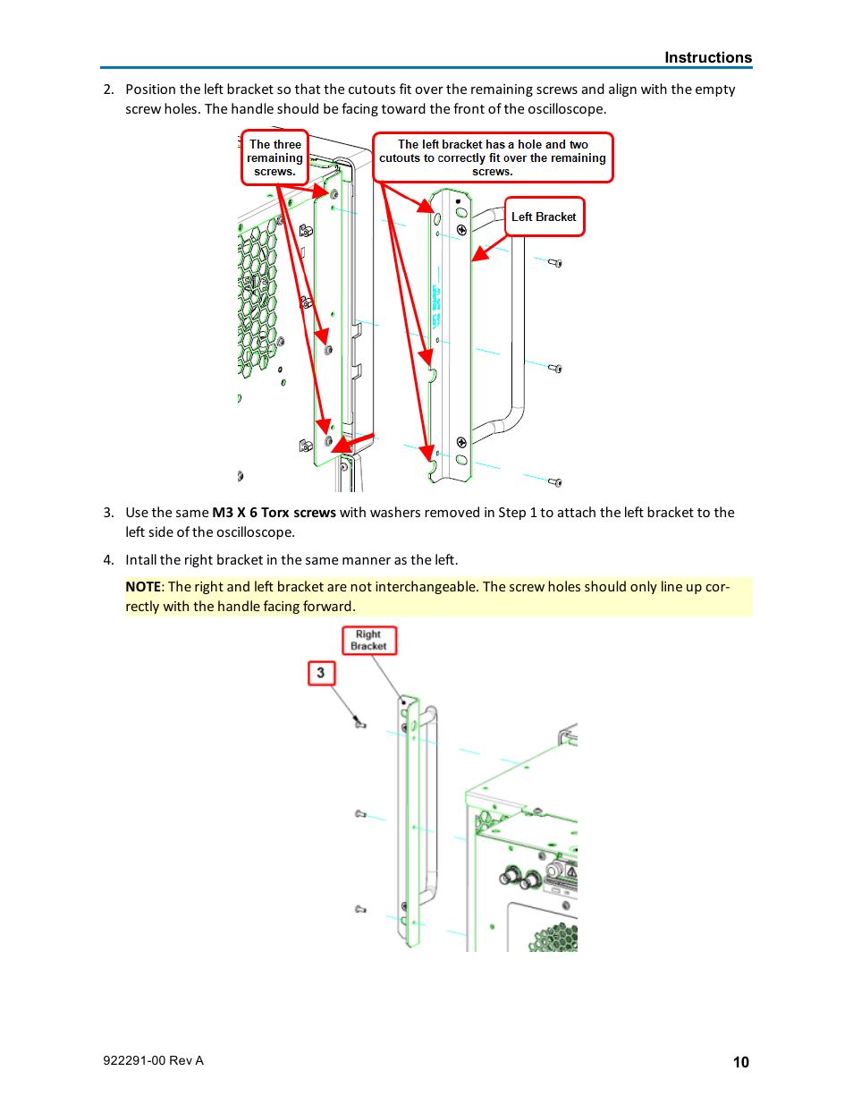 Teledyne LeCroy Zi Oscilloscope Rackmount User Manual | Page 10 / 12