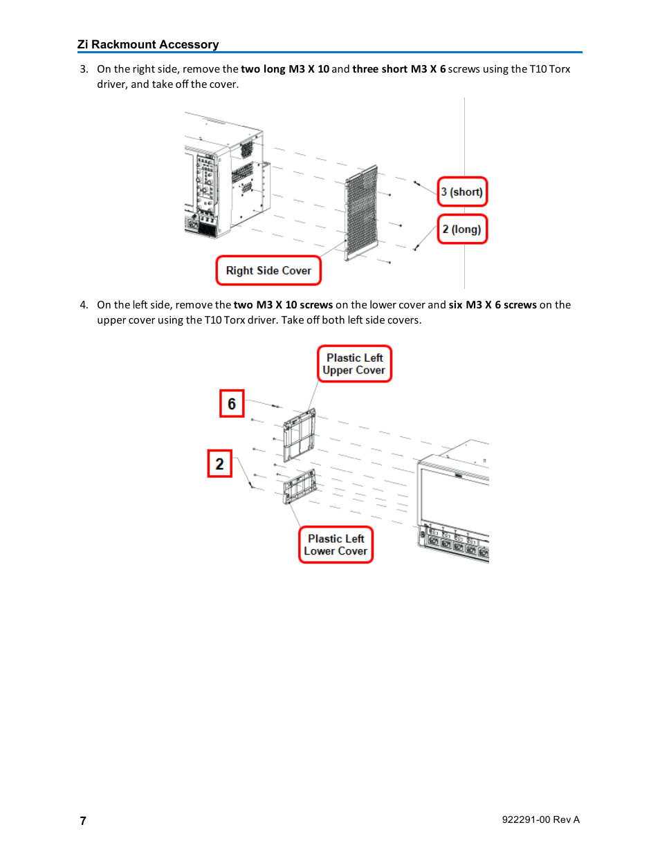 Teledyne LeCroy Zi Oscilloscope Rackmount User Manual | Page 7 / 12