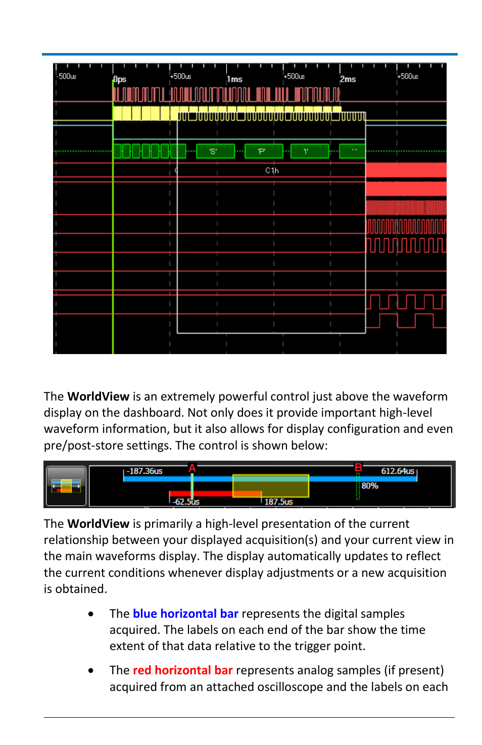 Worldview | Teledyne LeCroy LogicStudio User Manual | Page 19 / 42