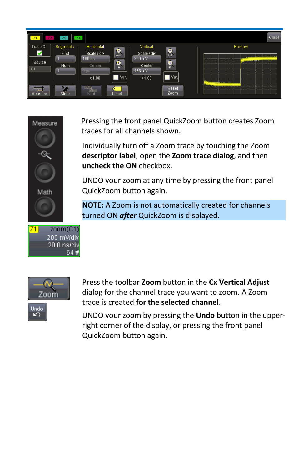 Getting started manual | Teledyne LeCroy WaveSurfer MXs-B Getting Started Manual User Manual | Page 47 / 126