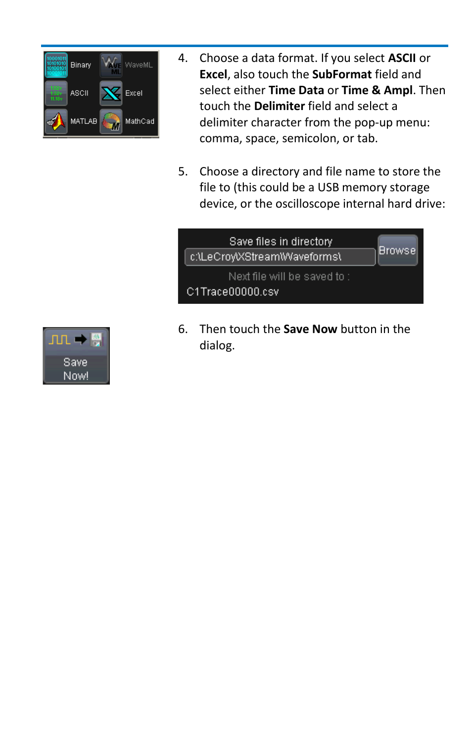 Teledyne LeCroy WaveSurfer MXs-B Getting Started Manual User Manual | Page 85 / 126