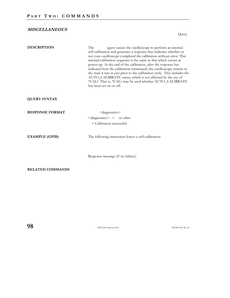 Teledyne LeCroy X-STREAM OSCILLOSCOPES Remote Control User Manual | Page 104 / 305