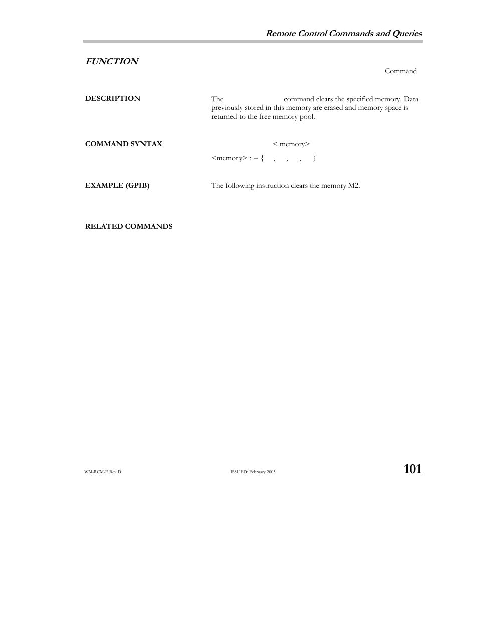 Teledyne LeCroy X-STREAM OSCILLOSCOPES Remote Control User Manual | Page 107 / 305