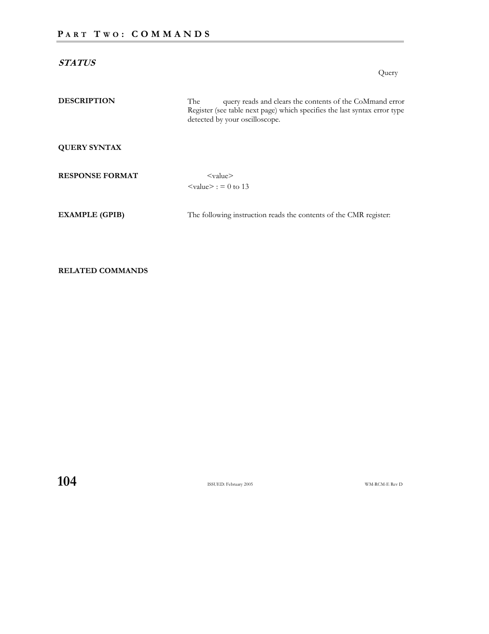 Teledyne LeCroy X-STREAM OSCILLOSCOPES Remote Control User Manual | Page 110 / 305