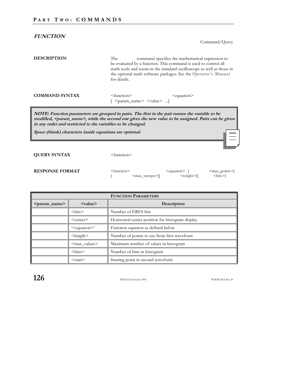 Teledyne LeCroy X-STREAM OSCILLOSCOPES Remote Control User Manual | Page 132 / 305