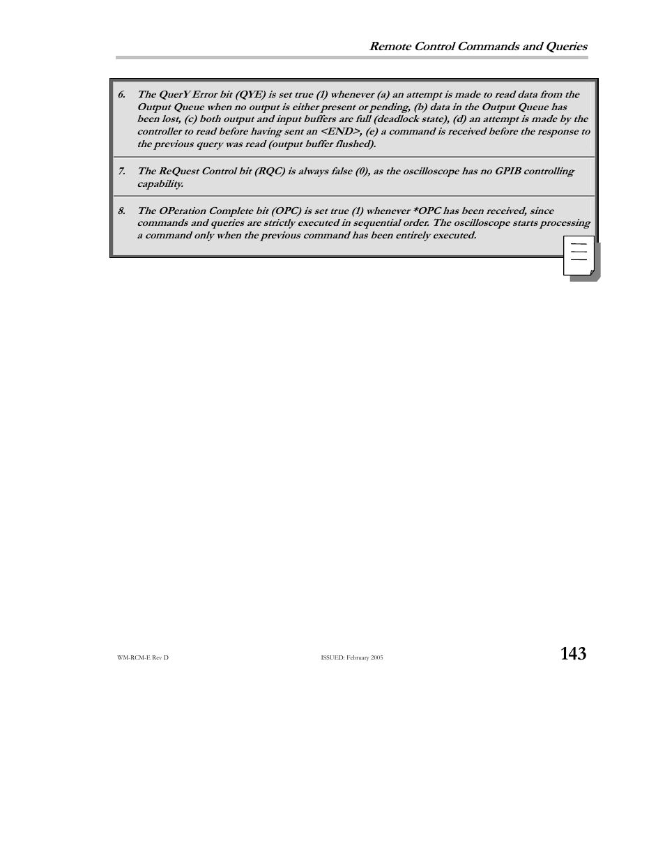 Teledyne LeCroy X-STREAM OSCILLOSCOPES Remote Control User Manual | Page 149 / 305