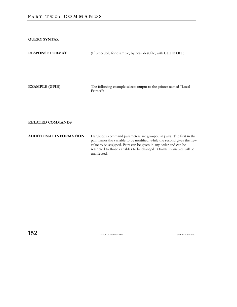 Teledyne LeCroy X-STREAM OSCILLOSCOPES Remote Control User Manual | Page 158 / 305