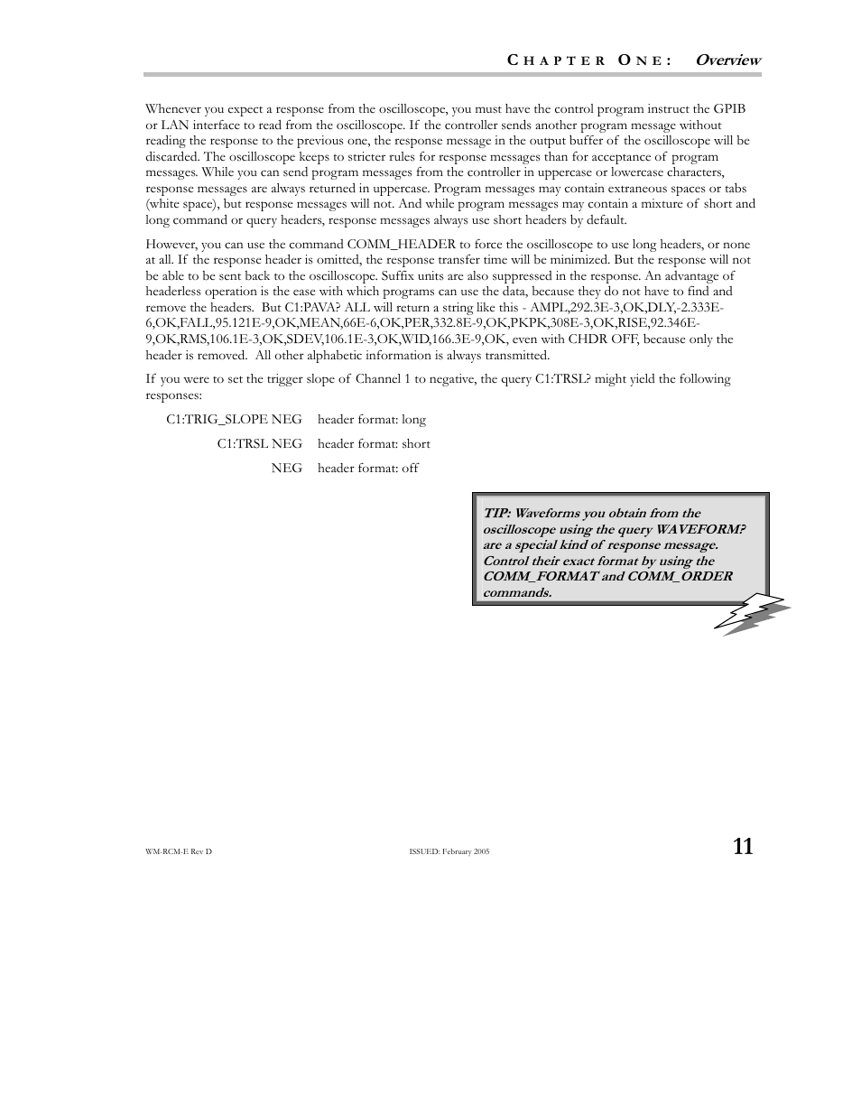 Teledyne LeCroy X-STREAM OSCILLOSCOPES Remote Control User Manual | Page 17 / 305