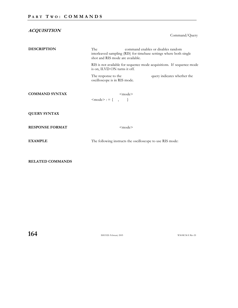 Teledyne LeCroy X-STREAM OSCILLOSCOPES Remote Control User Manual | Page 170 / 305