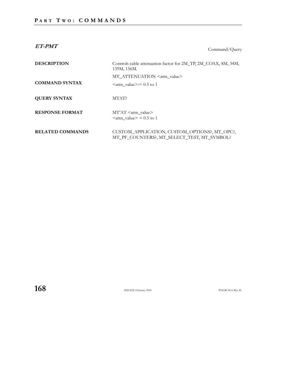 Teledyne LeCroy X-STREAM OSCILLOSCOPES Remote Control User Manual | Page 174 / 305