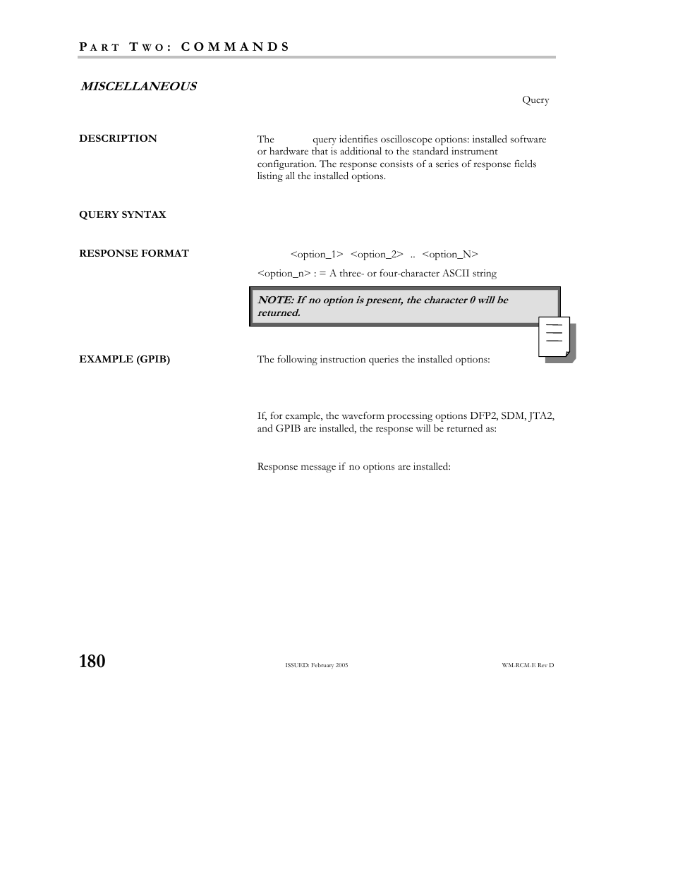Teledyne LeCroy X-STREAM OSCILLOSCOPES Remote Control User Manual | Page 186 / 305