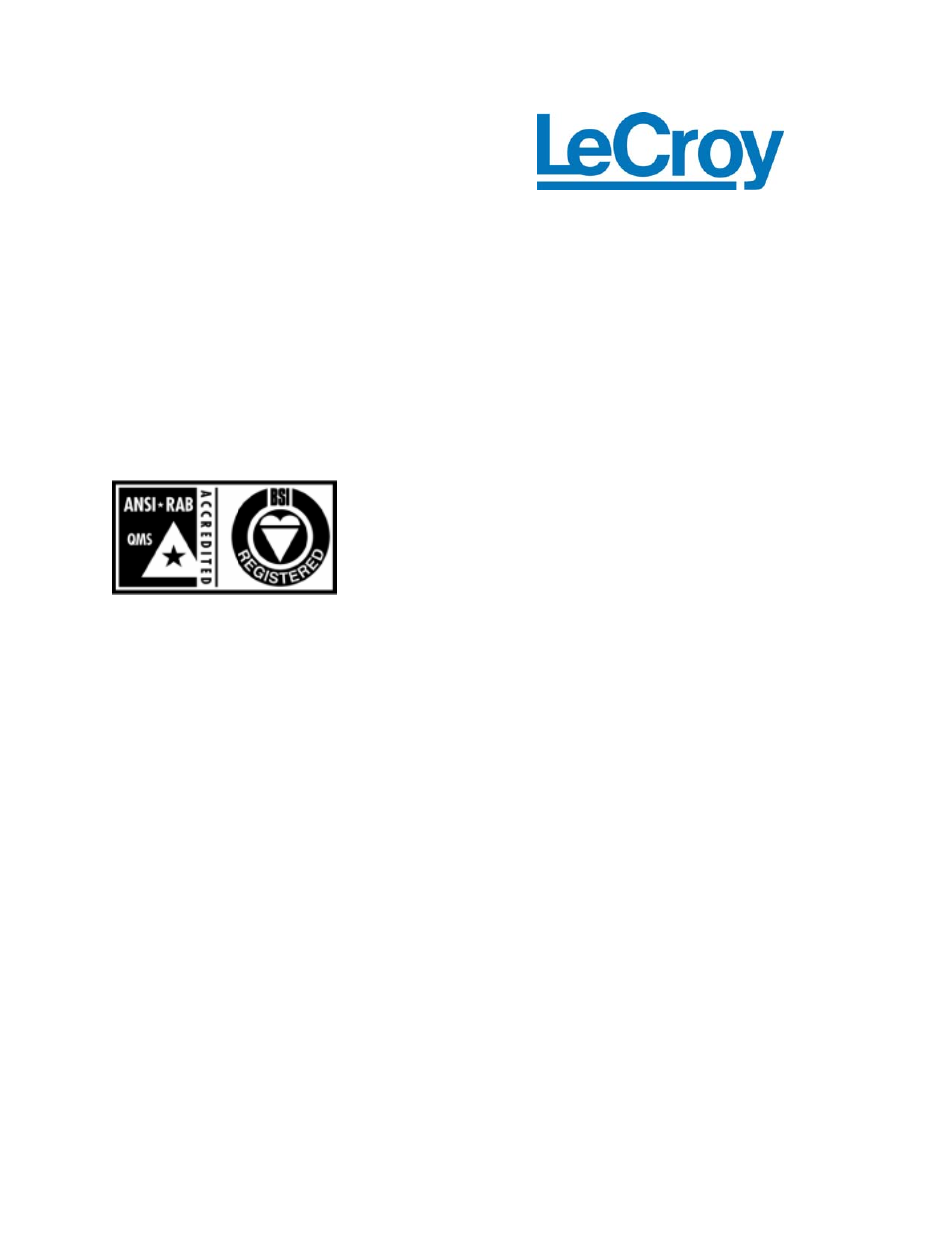 Teledyne LeCroy X-STREAM OSCILLOSCOPES Remote Control User Manual | Page 2 / 305